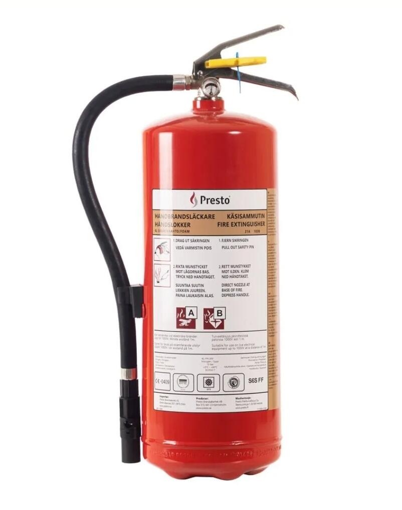 Presto 6 liter Skumslukker S6S FF Fluorfri - 21A 183B